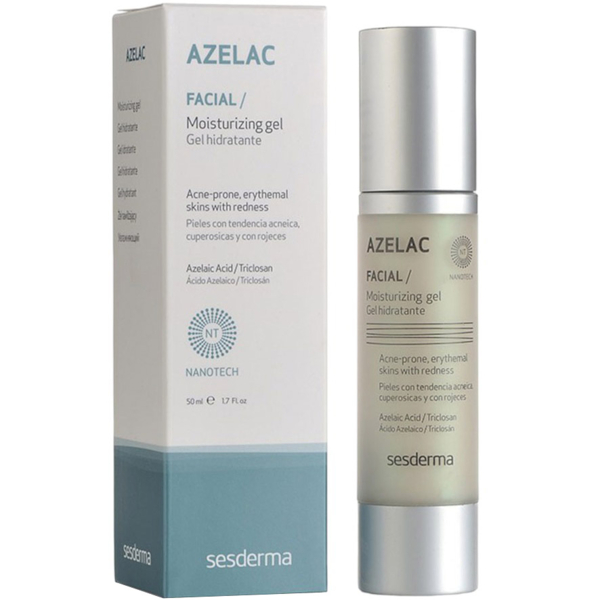 Увлажняющий гель для лица Sesderma Azelac Moisturizing Gel 50 мл - Pampik
