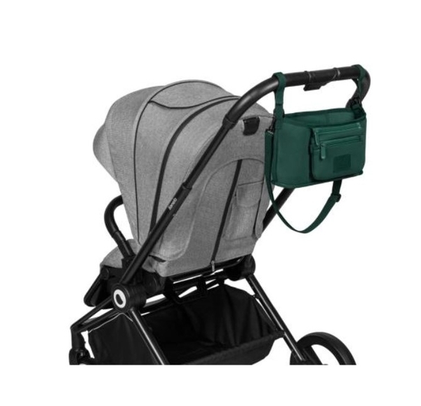 Сумка-органайзер для коляски Lionelo Little Cube Green Forest, темно-зелений - Pampik - 7