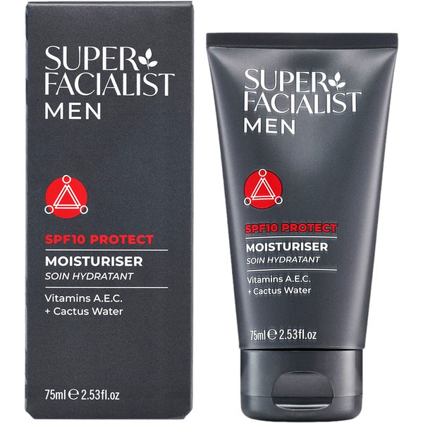 Крем для обличчя денний Super Facialist For Men SPF 10 Protect зволожуючий 75 мл - Pampik