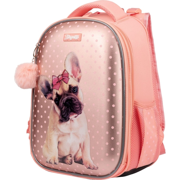 Рюкзак каркасний 1 Вересня H-29 Dolly Dog, кораловий (559516) - Pampik