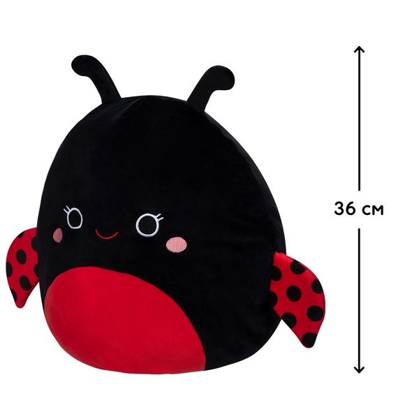 Мягкая игрушка Squishmallows Божья коровка Труди, 36 см (SQCR03221) - Pampik - 4