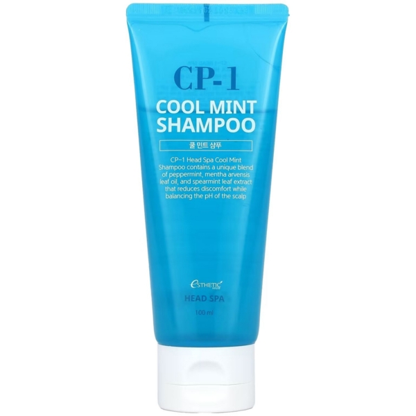 Шампунь Esthetic House CP-1 Head Spa Cool Mint Shampoo, охлаждающий, 100 мл - Pampik
