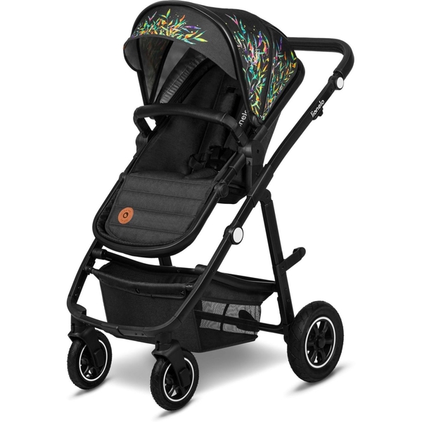 Коляска 3 в 1 Lionelo Amber Dreamin, чорна - Pampik - 2