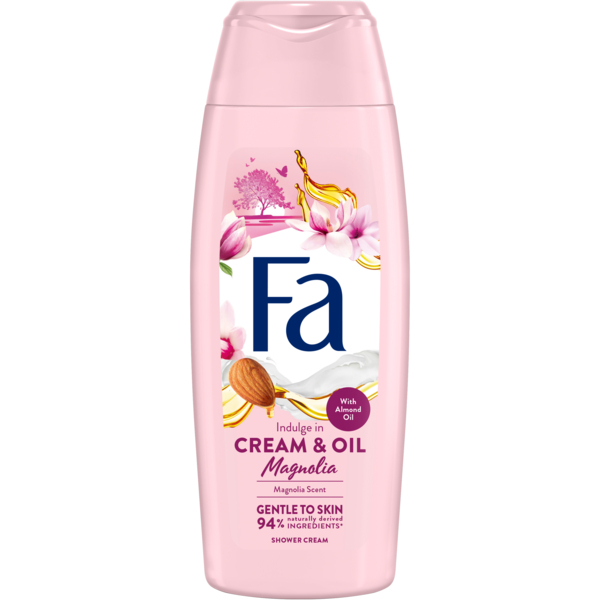 Крем-гель для душу Fa Cream & Oil Магнолія, 250 мл - Pampik