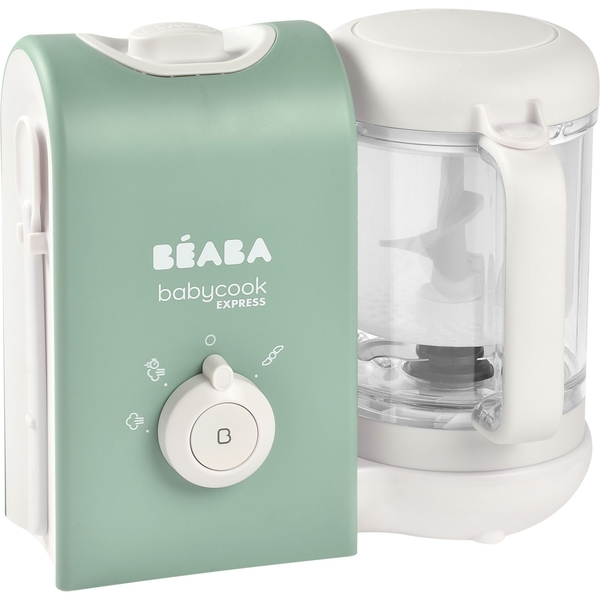 Пароварка-блендер Beaba Babycook Express, оливкова (916301) - Pampik - 3