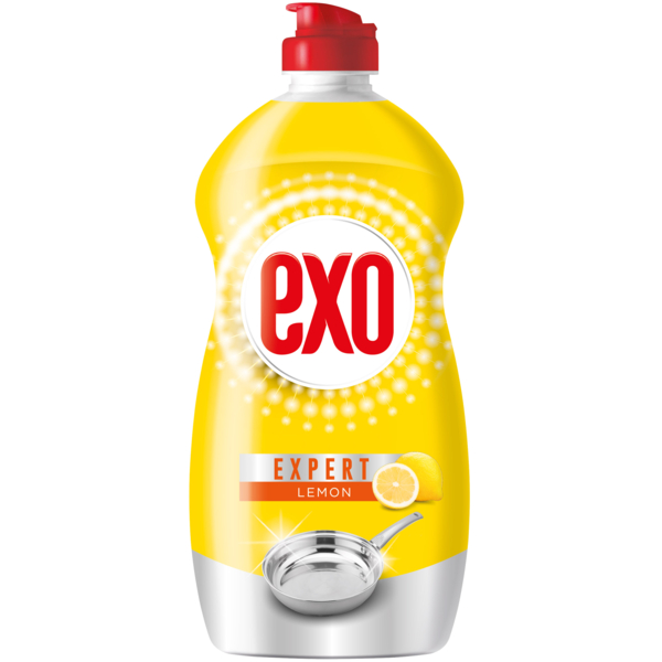 Средство для мытья посуды Exo Expert Lemon, 400 мл - Pampik