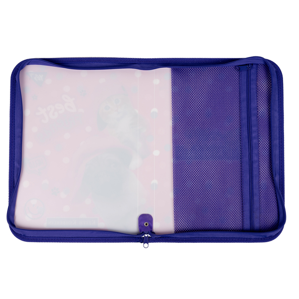 Папка факультативная Yes Keith Kimberlin, A4, на молнии (491971) - Pampik - 2