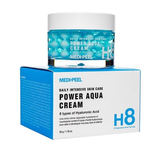 Крем для лица Medi-Peel Увлажняющий в шариках Power Aqua Cream, 50 г - Pampik