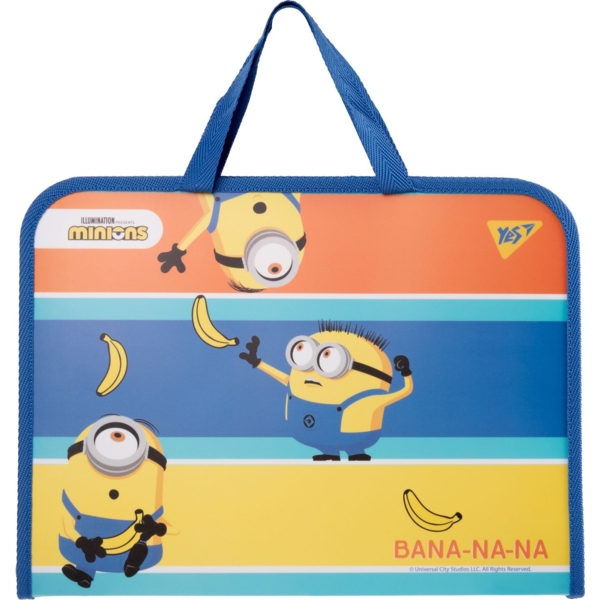 Папка-портфель Yes Minions FC, на молнии (492172) - Pampik