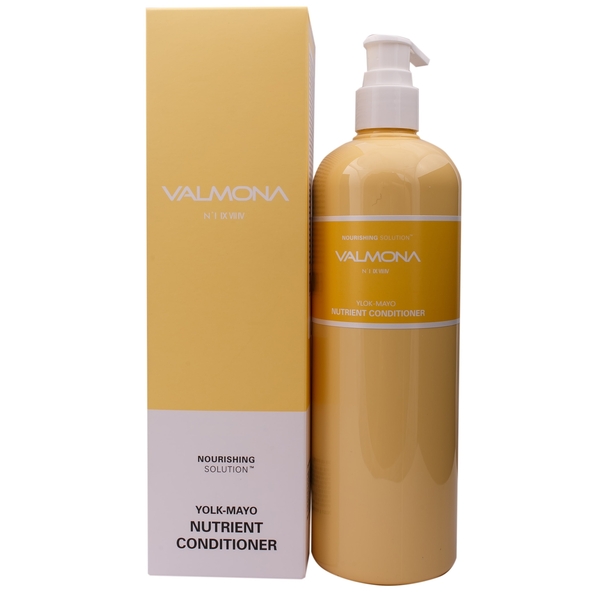 Кондиціонер для волосся Valmona Живлення Nourishing Solution Yolk-Mayo Nutrient Conditioner, 480 мл - Pampik