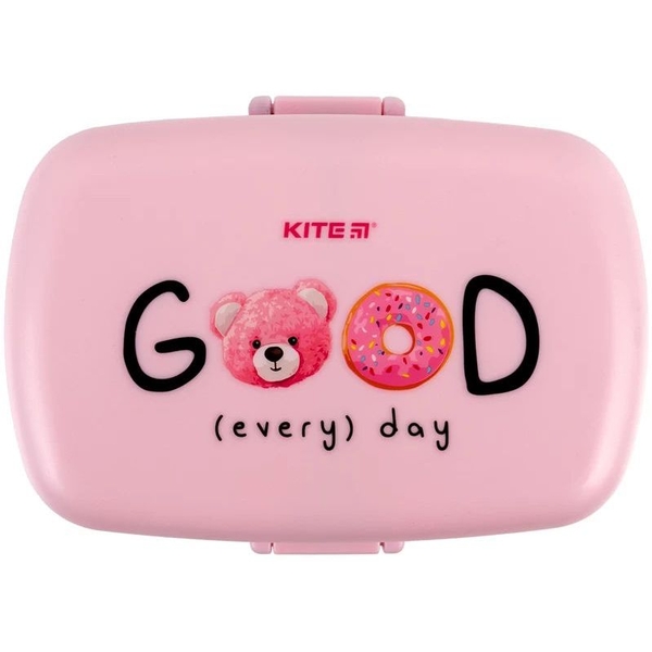 Ланч-бокс Kite з наповненням, 1150 мл, рожевий (K23-180-1) - Pampik - 2