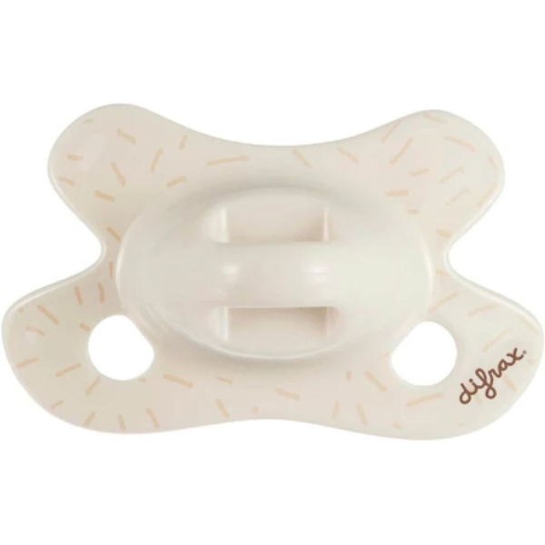 Пустушка силіконова Difrax Natural Newborn 0+ міс. Popcorn sprinkles (113 Popcorn_sprinkles) - Pampik