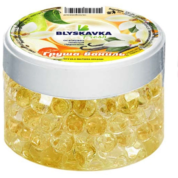 Гідрогелевий освіжувач повітря Blyskavka Ваніль-груша - Pampik