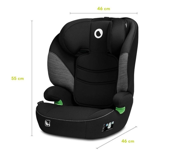 Автокресло Lionelo Lars I-Size Black Grey - Pampik - 8