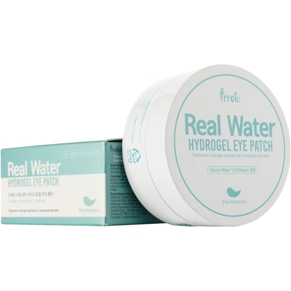 Гидрогелевые патчи для глаз Prreti Real Water Hydrogel Eye Patch увлажняющие 60 шт. - Pampik