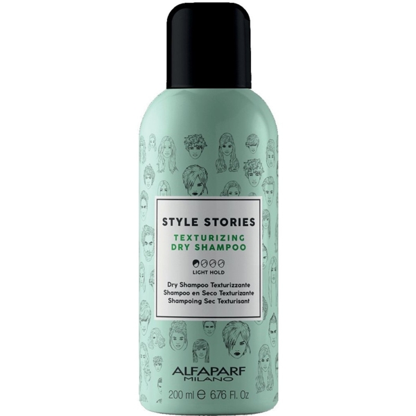 Сухой шампунь для волос Alfaparf Milano Style Stories Texturizing Dry Shampoo, 200 мл - Pampik