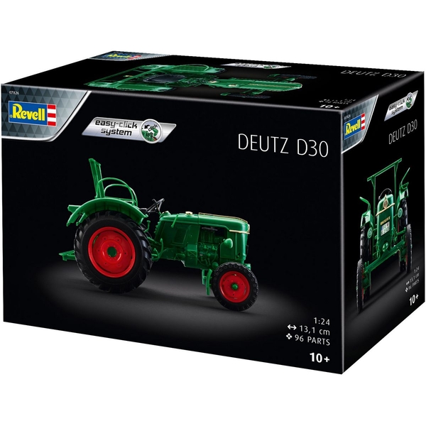 Сборная модель Revell Трактор Deutz D30, уровень 2, масштаб 1:24, 96 деталей (RVL-07826) - Pampik