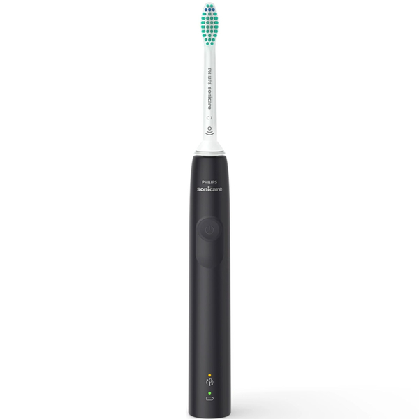 Набір звукових зубних щіток Philips Sonicare Series 3100 HX3675/15, рожева + чорна, 2 шт. - Pampik - 3
