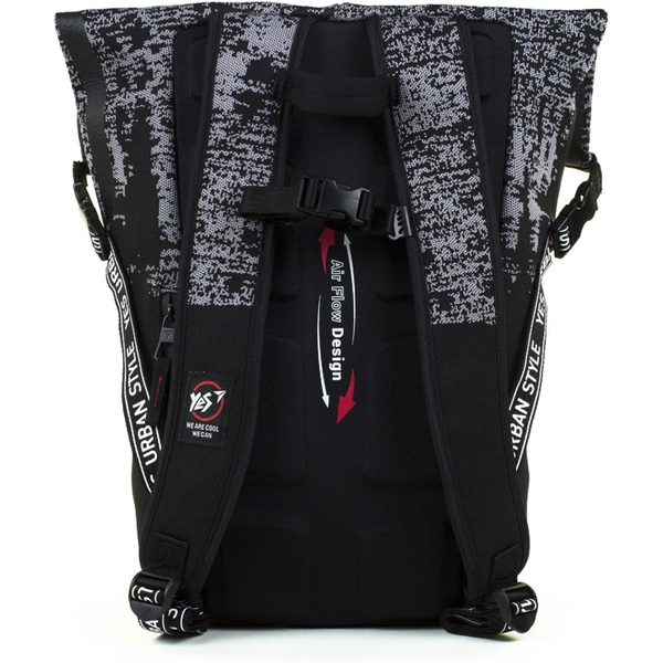 Рюкзак молодежный Yes T-93 Roll, серый с черным (558422) - Pampik - 3