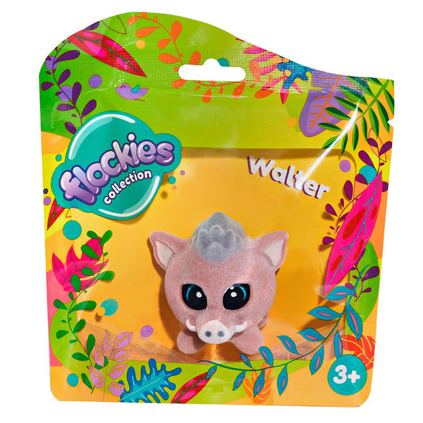 Коллекционная фигурка Flockies Кабанчик Волтер (FLO0112) - Pampik - 3