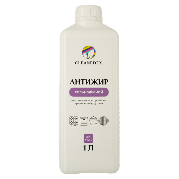 Засіб для чищення грилів Cleanedex Антижир, сильнодіючий, 1 л - Pampik
