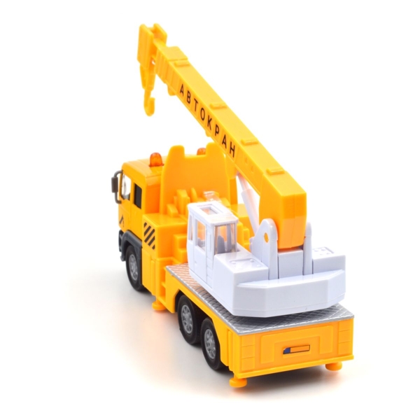 Автомодель TechnoDrive City service Автокран желтая (510253.270) - Pampik - 3