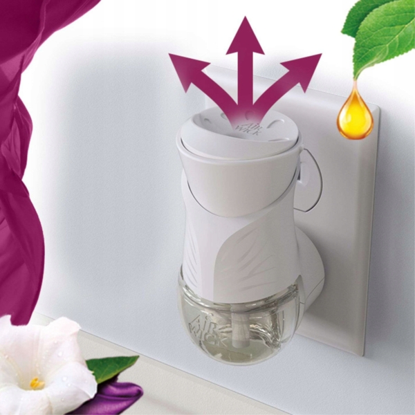 Змінний флакон до електричного ароматизатора Air Wick Ніжність шовку та лілії, 19 мл (3213042) - Pampik - 2