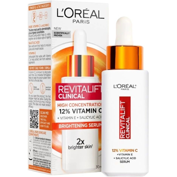 Сыворотка для лица L'Oreal Paris Revitalift Clinical Vitamin C, 30 мл - Pampik