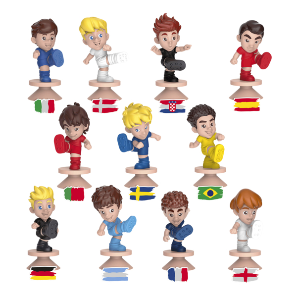 Ароматна бомбочка для ванни з іграшкою Inkee Футбол в асортименті (40164) - Pampik - 3