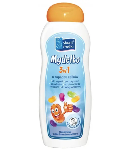 Мило Skarb Matki 3в1 із запахом Желейок, 250 мл (1950) - Pampik