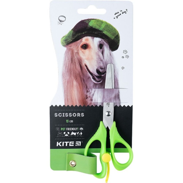 Ножницы детские Kite Dogs с пружиной 13 см (K22-129) - Pampik