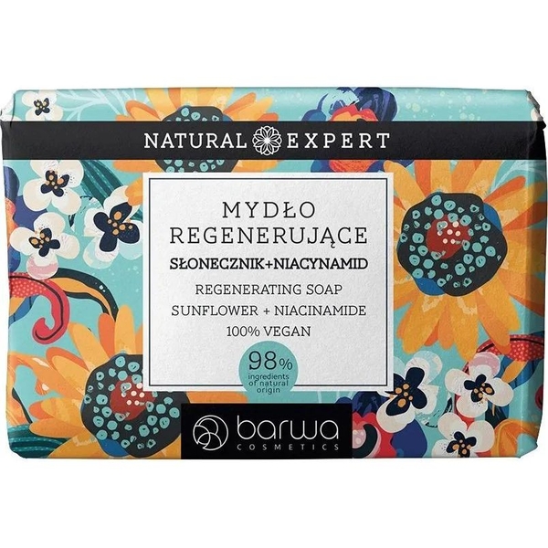 Мило Barwa Natural Expert Соняшник та ніацинамід регенеруюче 100 г - Pampik
