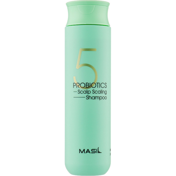 Шампунь Masil 5 Probiotics Scalp Scaling Shampoo для глубокой очистки кожи головы, 300 мл - Pampik