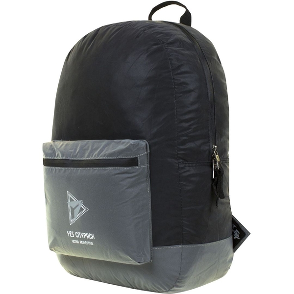 Рюкзак молодіжний Yes R-03 Ray Reflective, черный с серым (558594) - Pampik - 2