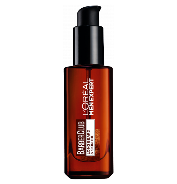 Олія L'Oreal Paris Men Expert Barber Club, для бороди та шкіри обличчя, 30 мл - Pampik