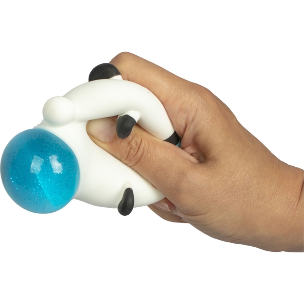 Іграшка-антистрес Kids Team Тварини-малюки Малюк панда біла з чорним (CKS-10500_6) - Pampik - 2