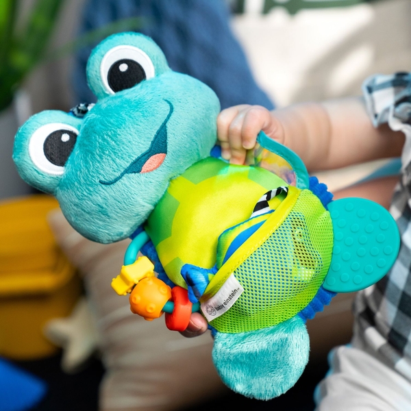 Іграшка-підвіска розвиваюча Baby Einstein Neptunes Sensory Sidekick Activity Plush Toy (13156) - Pampik - 3