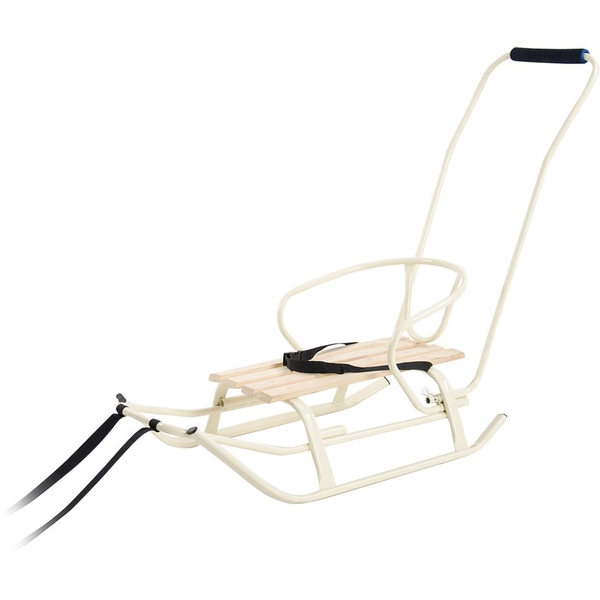 Санки Vitan Комета зі спинкою айворі (2130006) - Pampik