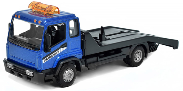 Игровой набор Bburago Эвакуатор с автомоделью Audi A6 Avant, синий (18-31418) - Pampik - 3