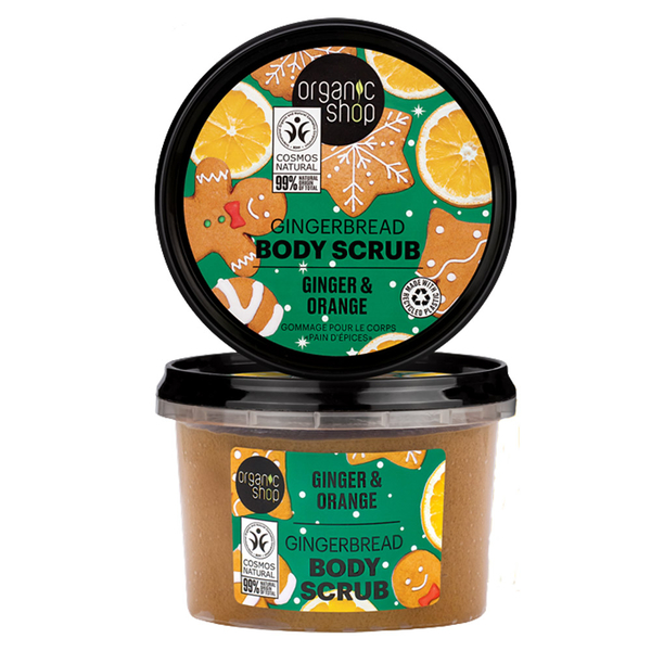 Скраб для тіла Organic Shop Ginger & Orange 250 мл - Pampik
