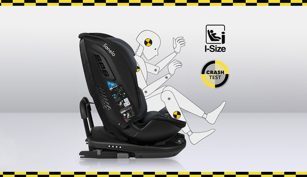 Автокрісло Lionelo Bastiaan RWF i-Size Grey Stone, чорно-сіре (LO-BASTIAAN RWF I-SIZE GREY STONE) - Pampik - 6