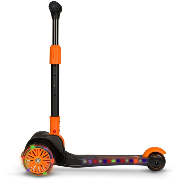 Самокат Lionelo Timmy Orange Black, чорно-помаранчевий - Pampik - 4