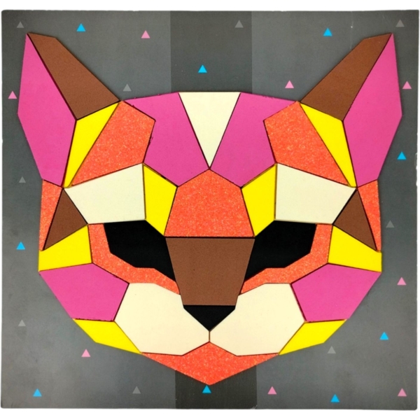 Мягкая мозаика Аплі Краплі Котик (МГ-04) - Pampik