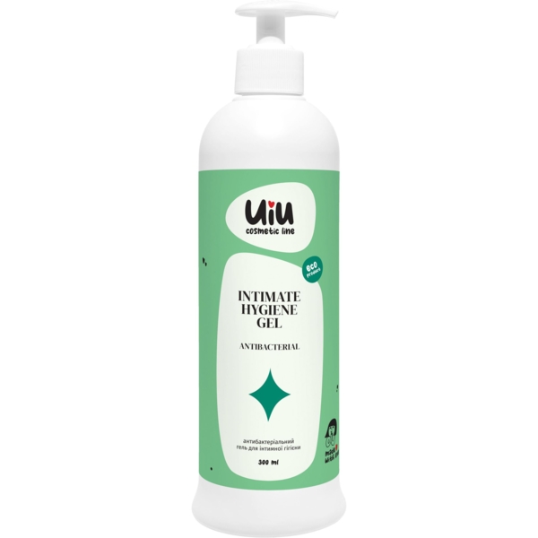 Гель для интимной гигиены UIU антибактериальный 300 мл - Pampik