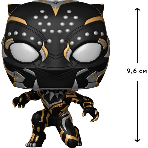 Игровая фигурка Funko Pop! Marvel Black Panther Wakanda Forever Черная пантера (66718) - Pampik - 2