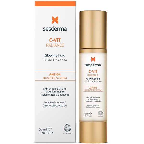 Флюид для кожи Sesderma C-Vit Glowing, 50 мл - Pampik