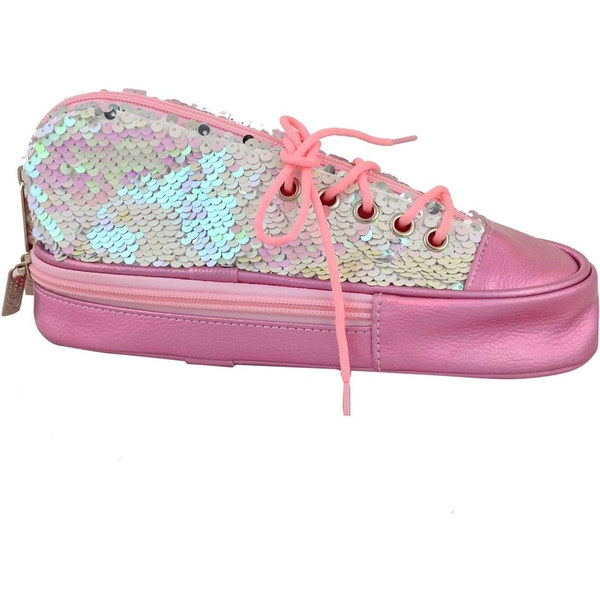 Пенал м'який Yes TP-24 Sneakers Pink, 10х24х9 см, рожевий (532723) - Pampik - 4
