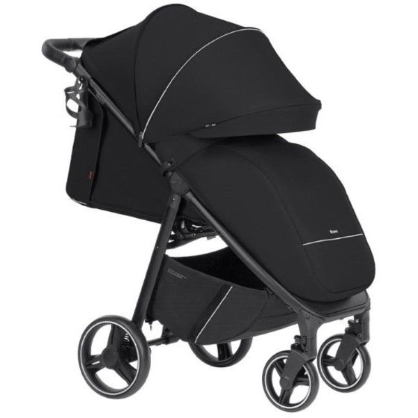Прогулянкова коляска Carrello Bravo 2024 CRL-8512 pure black (26179) - Pampik - 2