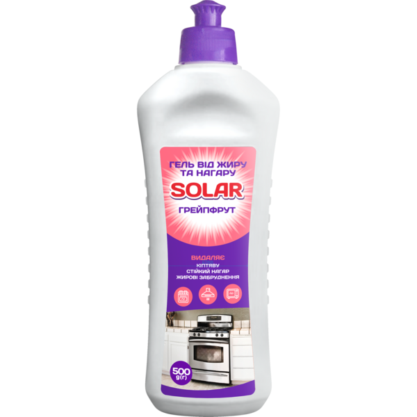 Гель для розчинення жиру та нагару Solar Грейпфрут 500 мл - Pampik