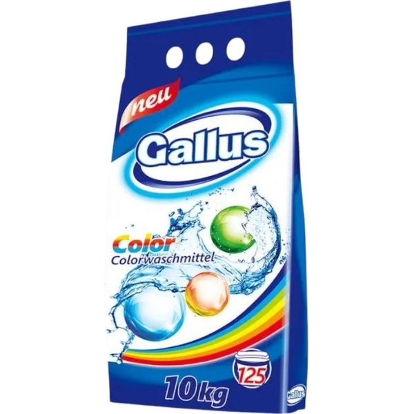 Стиральный порошок Gallus Color 10 кг - Pampik